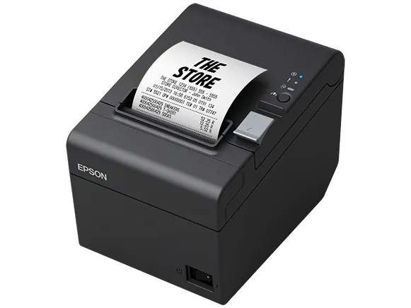 Epson TM T20III - Kvitteringsprinter - termisk linje - Rulle (7,95 cm) - 203 x 203 dpi - op til 250 mm/sek. - USB 2.0, seriel - skærer - sort