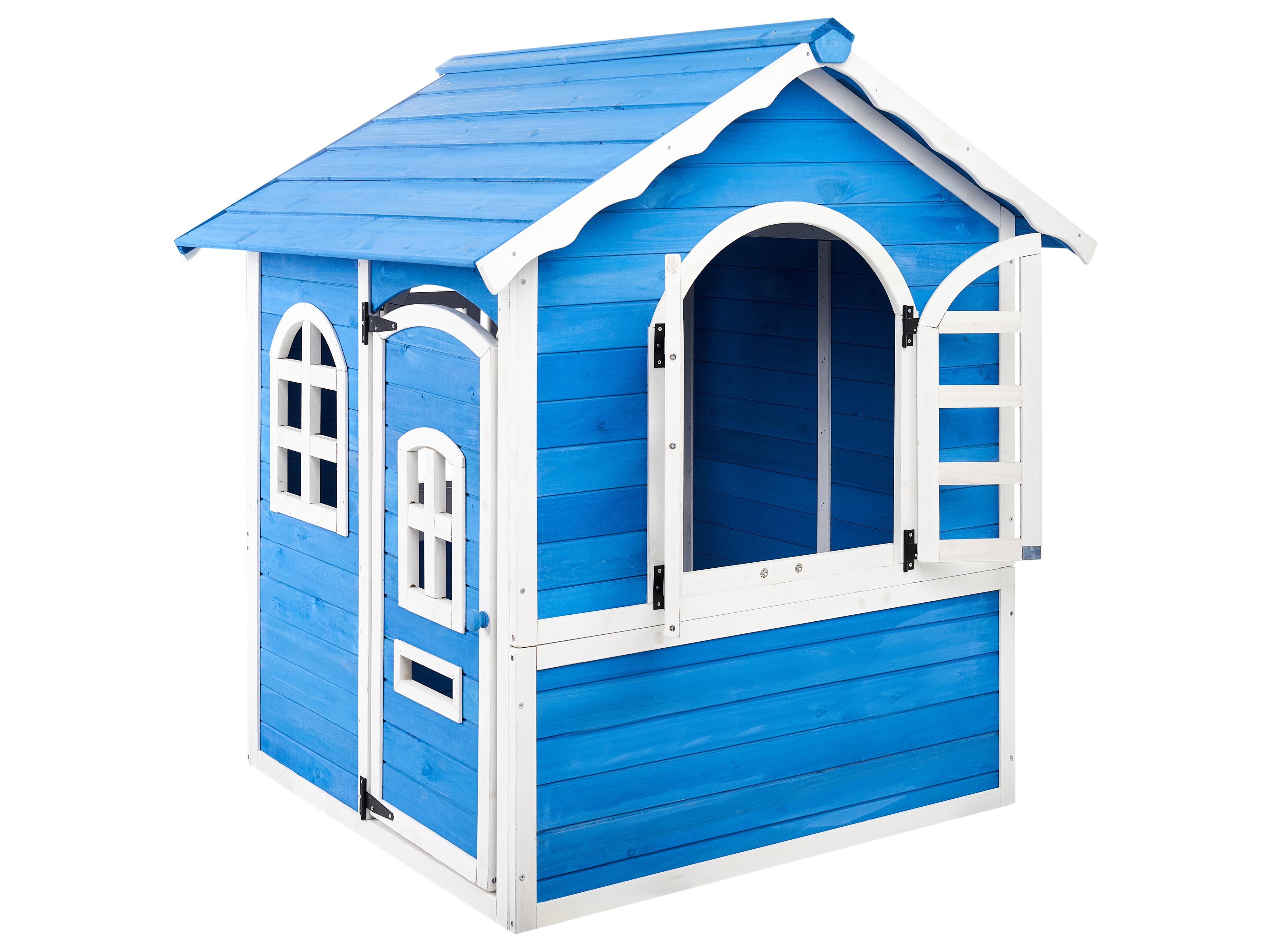 Tuin speelhuisje KOKKONI Dennenhout Blauw