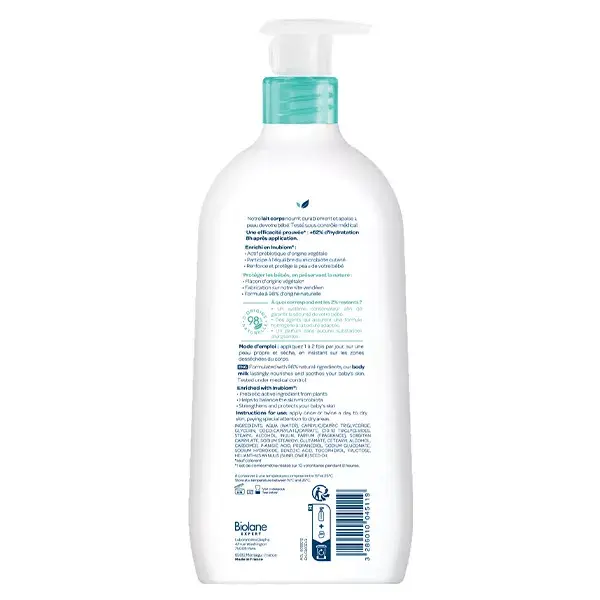 Loção Corporal Biolane Expert - Nutre e Suaviza - Pele Sensível - 300ml