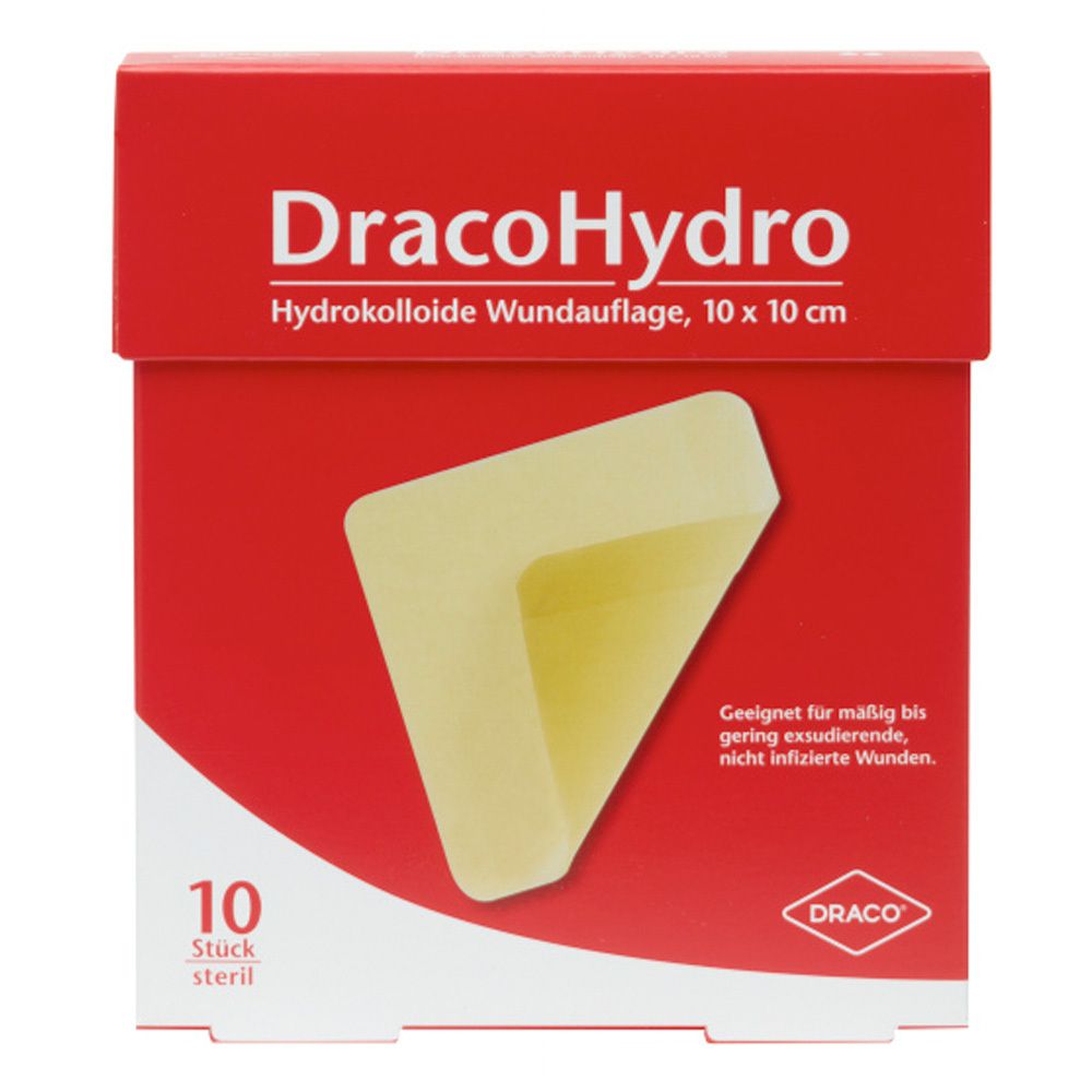 DracoHydro Wundauflage steril 10 x 10 cm