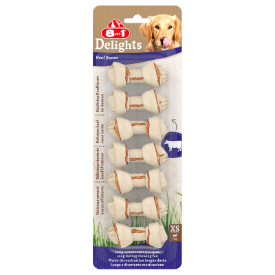 8in1 Delights Beef XS 7 Stück 80g