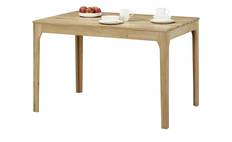 Ausziehbarer Esstisch Magnus 120 cm Wildeiche