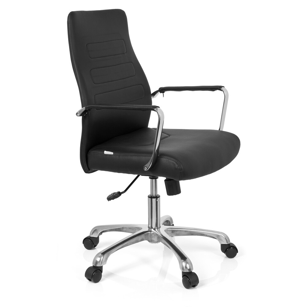 Profi Chefsessel TEWA Kunstleder mit Armlehnen hjh OFFICE