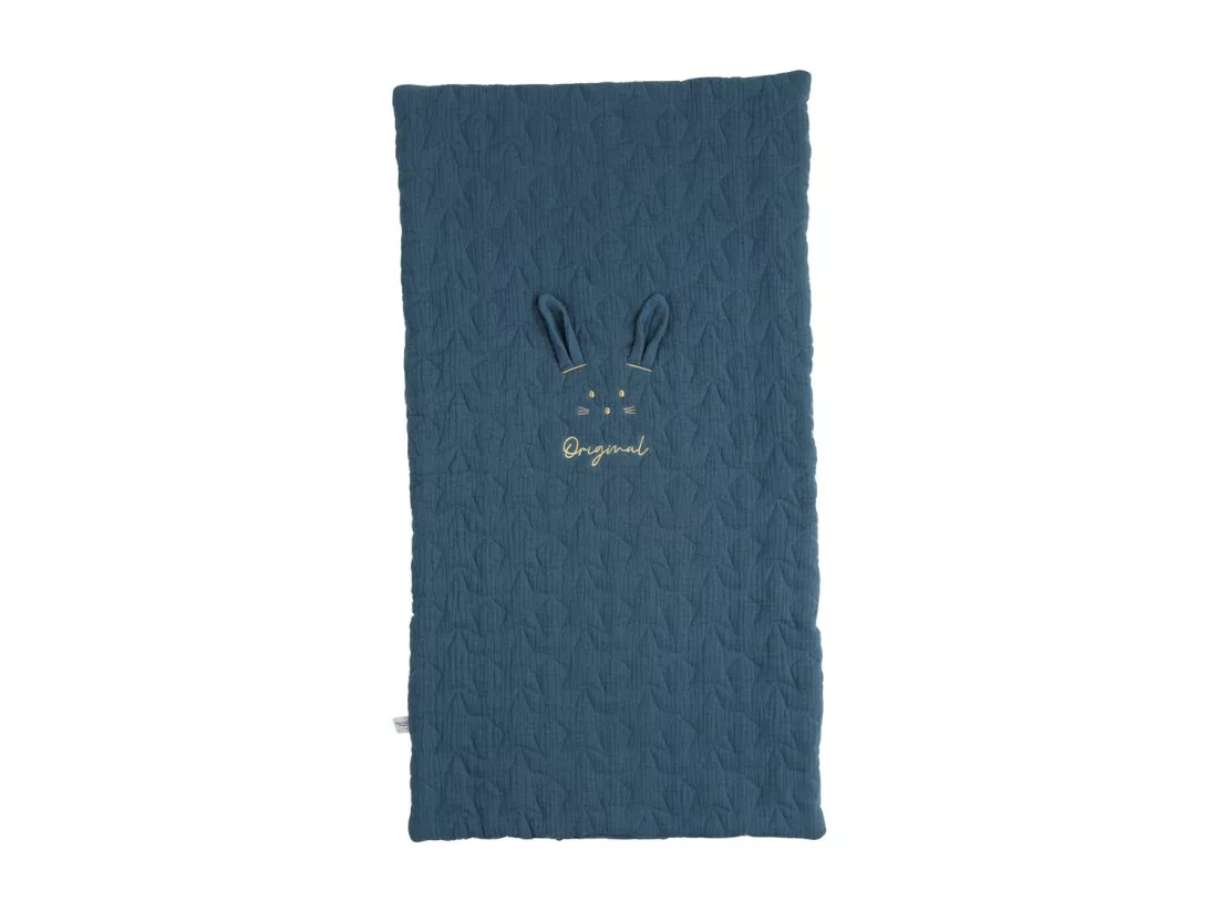 Couvre lit rectangulaire berceau en coton