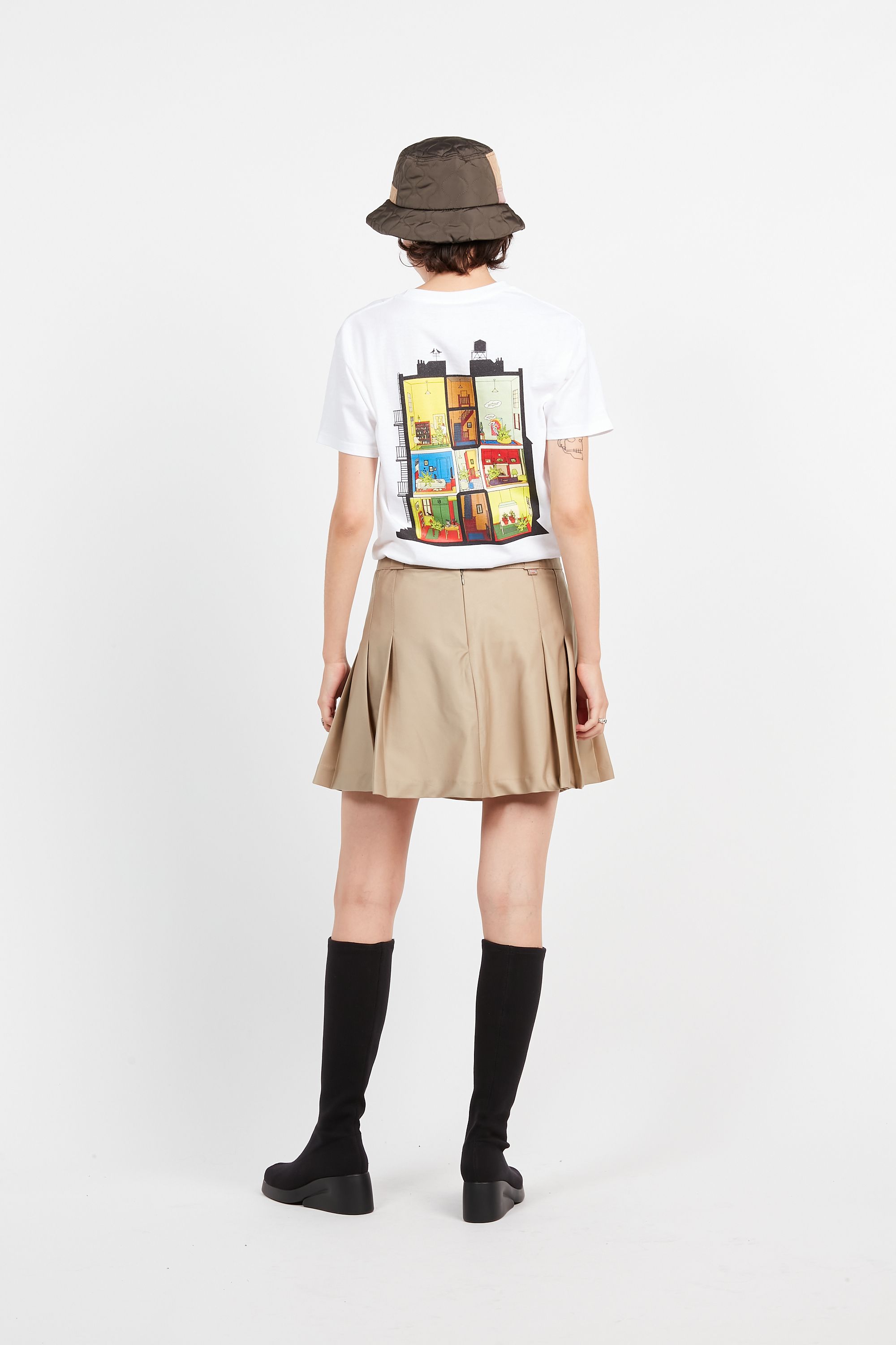 DICKIES Jupe ELIZAVILLE Marron