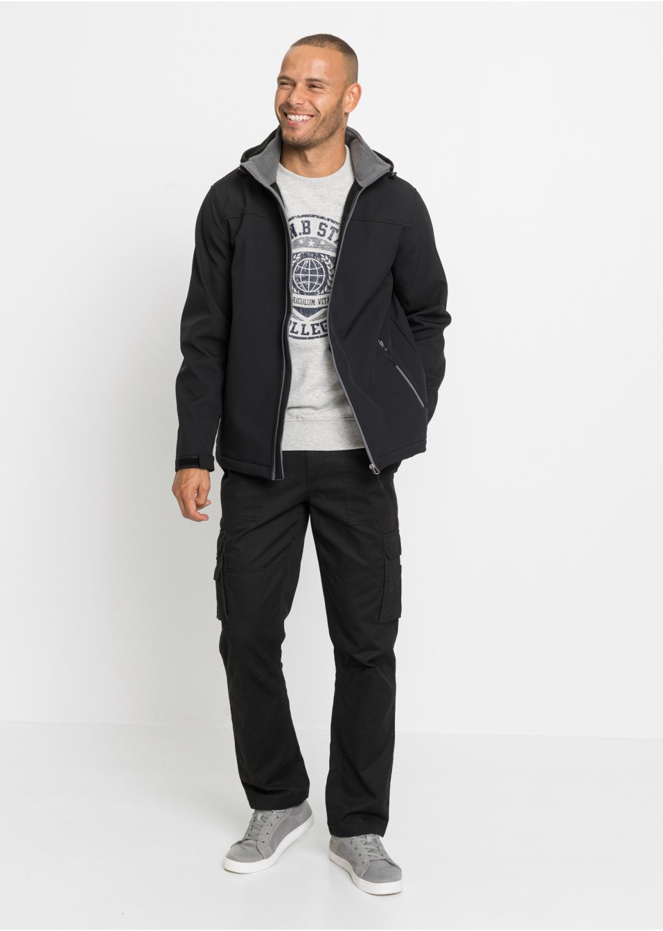 Veste softshell coupe confort pour le ventre