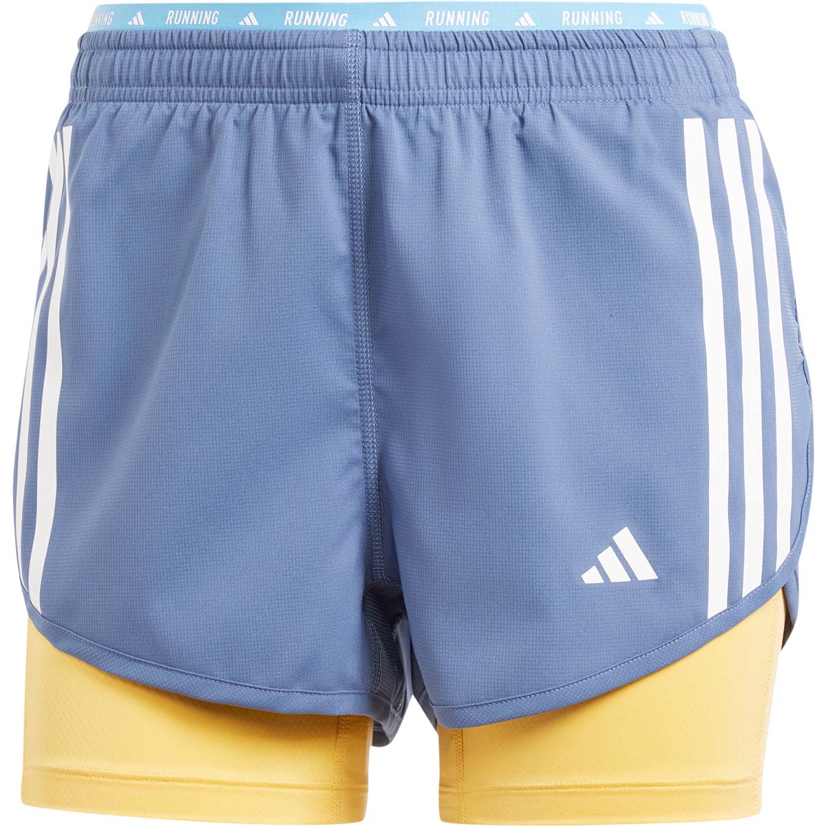 adidas Own The Run 3-Stripes 2in1 Løbeshorts Dame