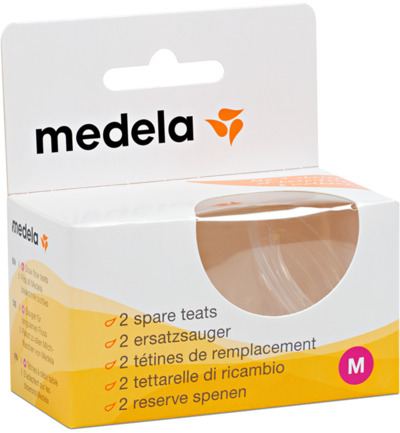 Medela Speen medium flow (2 stuks)