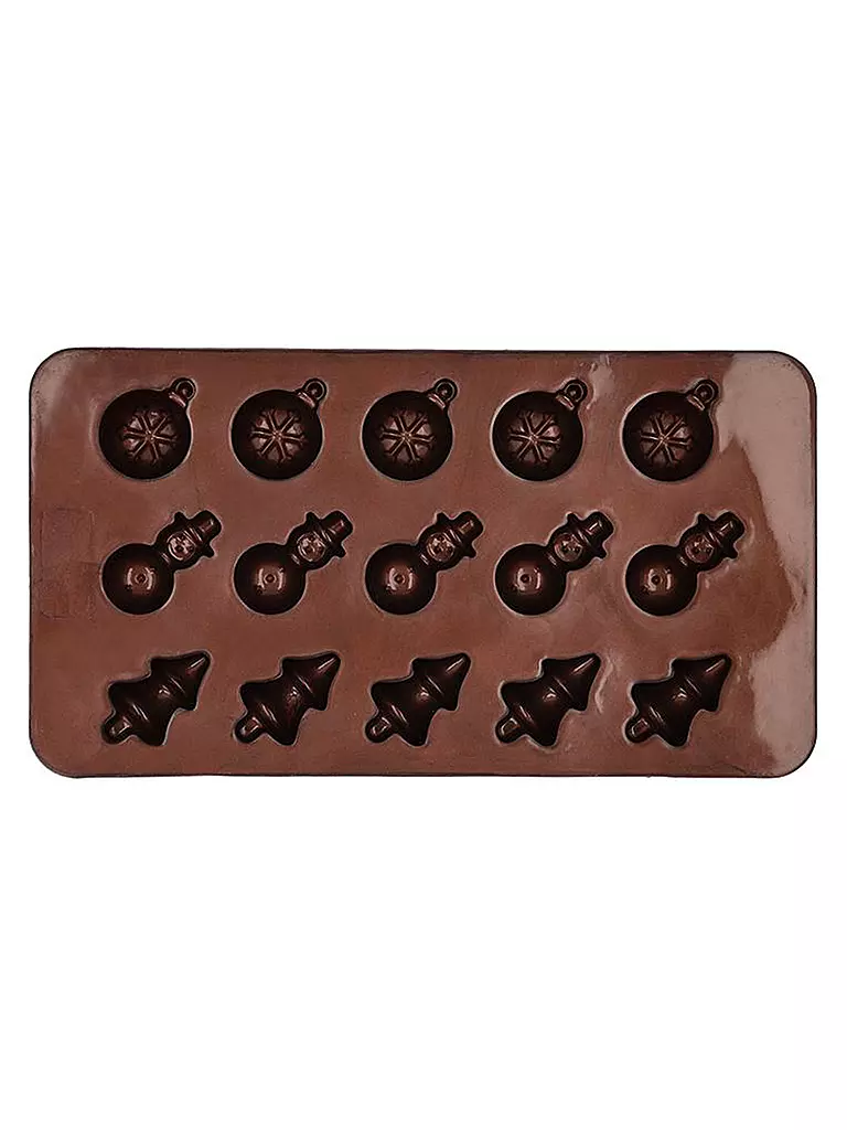 RBV BIRKMANN Pralinenform Weihnachten braun