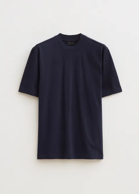 Oversized t-shirt atelier blauw (BLW.D)