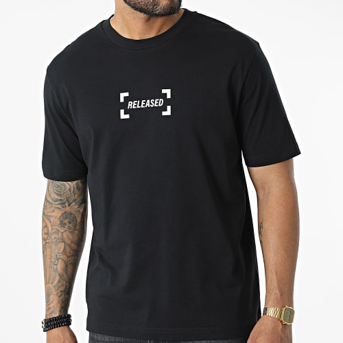 Tee Shirt Oversize Large Released Purple Noir
