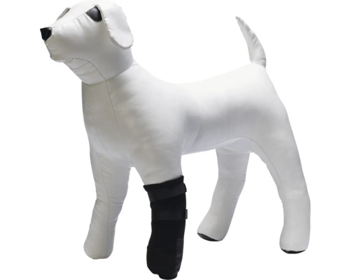 Pootbeschermers L beetztees honden - beschermschoen 4 stuks, neopreen met imitatieleren zool, pootmaat ca. 8,5 x 8,5 cm