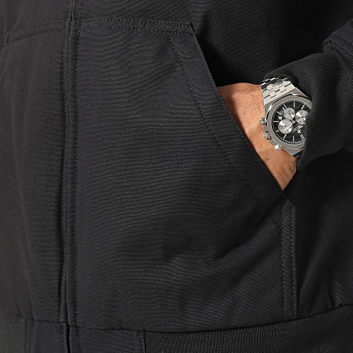 Veste Bomber Canvas A6SRZ Noir