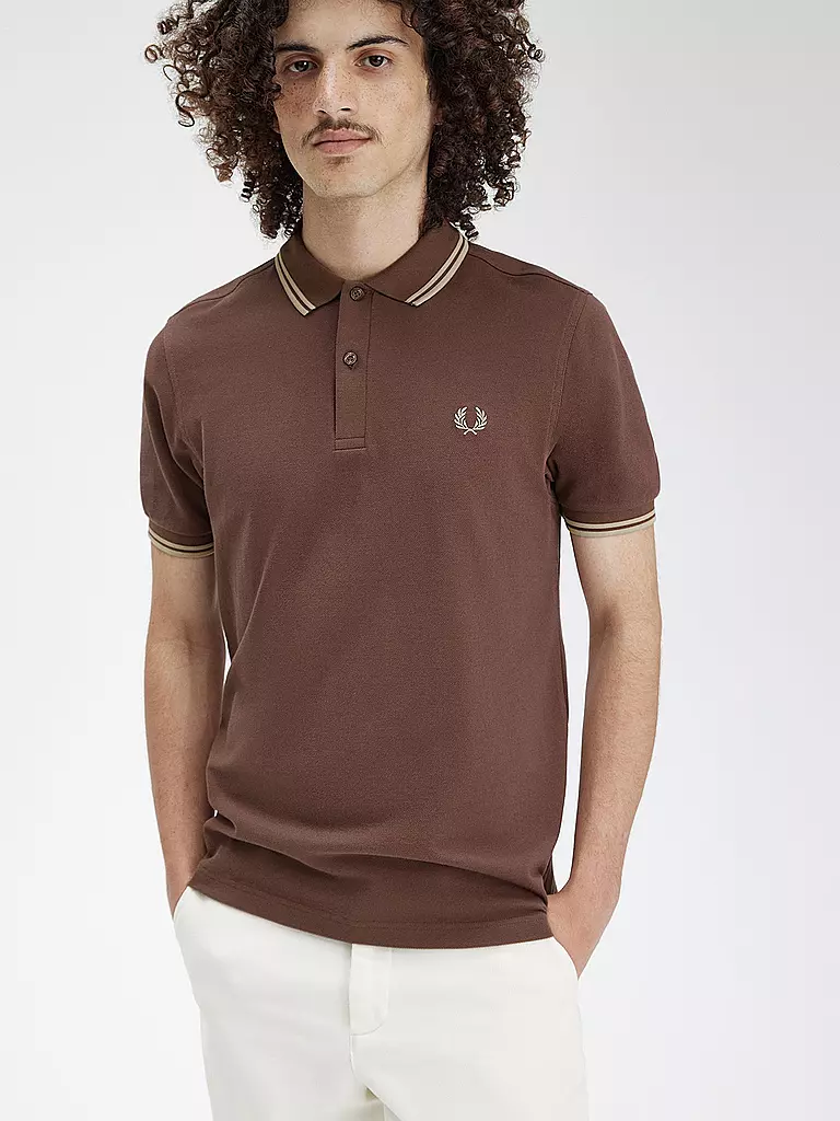 FRED PERRY Poloshirt M3600 rot