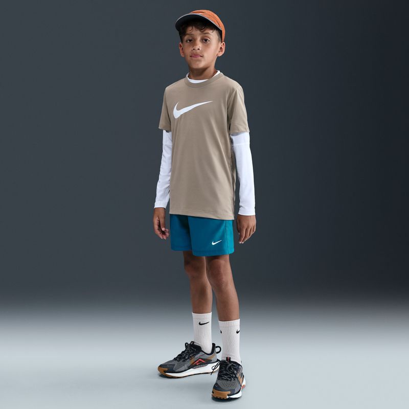 Nike Multi trainingsshorts met Dri-FIT voor jongens - Blauw