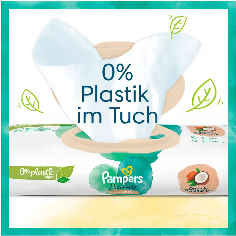 Pampers Feuchttücher Harmonie Coco, 792 Tücher (18 x 44 Stk)