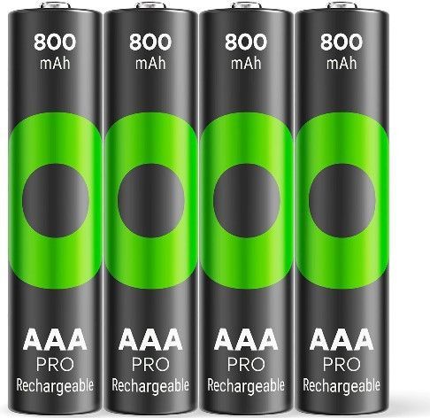 GP - 800 ReCyko+ - Oplaadbare AAA Batterijen - 4 Stuks - Nikkel-Metaalhydride
