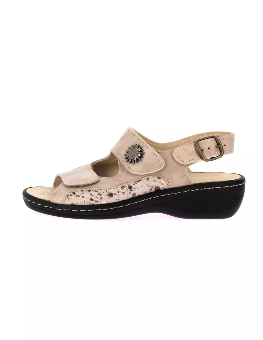LONGO 1072019 - Sandales & nu-pieds Taupe