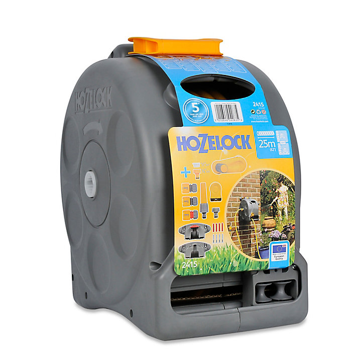 Dévidoir mural compact équipé Hozelock 25 m