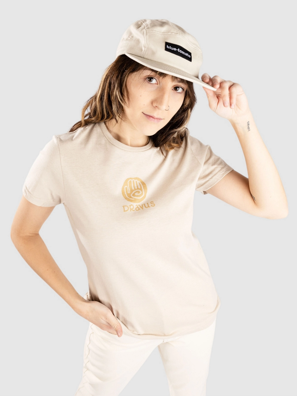 Dravus Geo Doodles T-Shirt natural