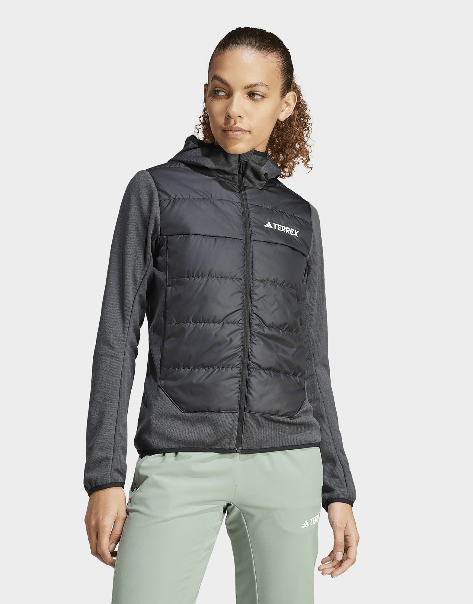 adidas Veste à capuche isolante hybride Terrex Multi