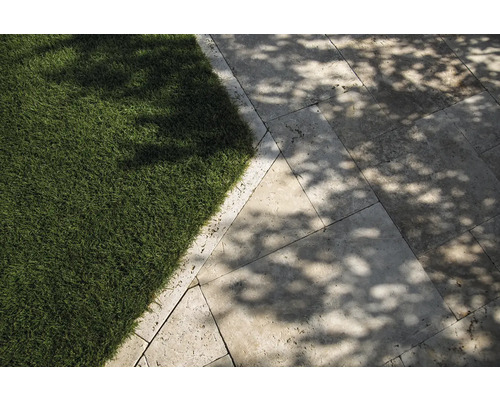 FLAIRSTONE Natuursteen Terrasplaat Bari Travertin Romeins Patroon Set = 1,48 m²