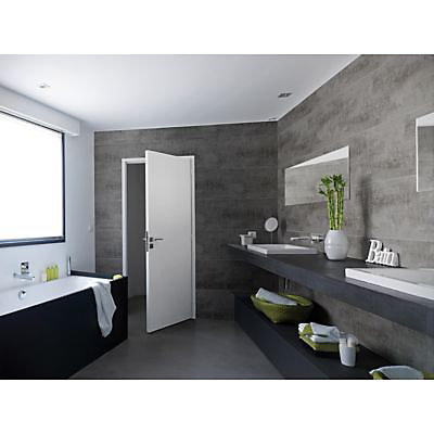 Lambris PVC Evolution 3000 béton foncé (vendu à la botte)