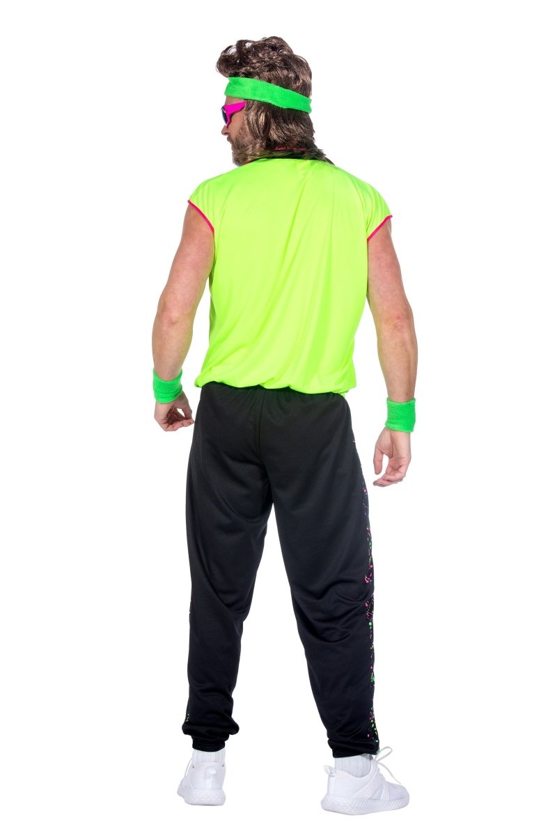 Neon 80S Kostuum Heren 2 delig