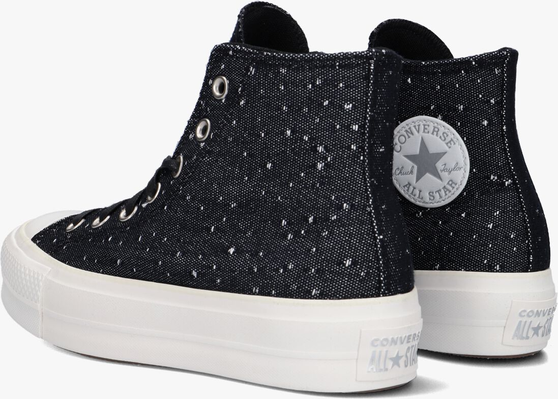 CONVERSE zwarte converse hoge sneaker chuck taylor all star lift hi