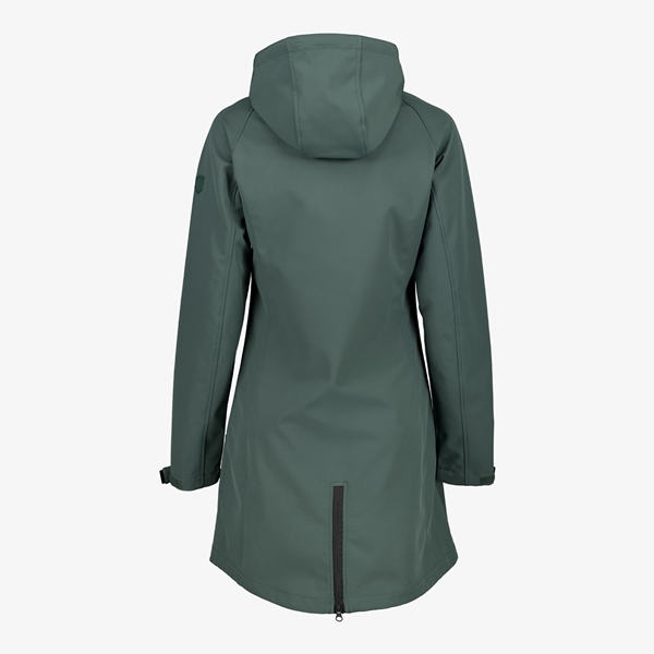 Kjelvik dames softshell parka groen