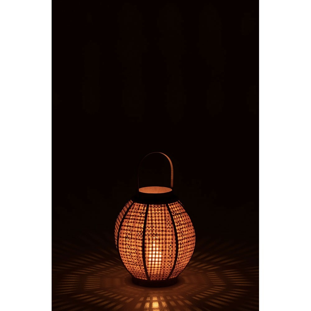 Lanterne bamboo naturel