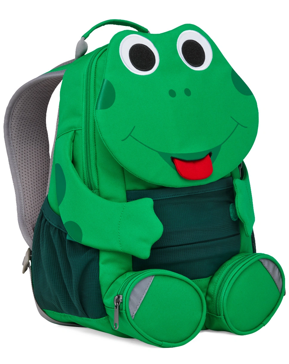 Kinderrucksack GROßER FREUND  FROSCH (20x31x12) in grün