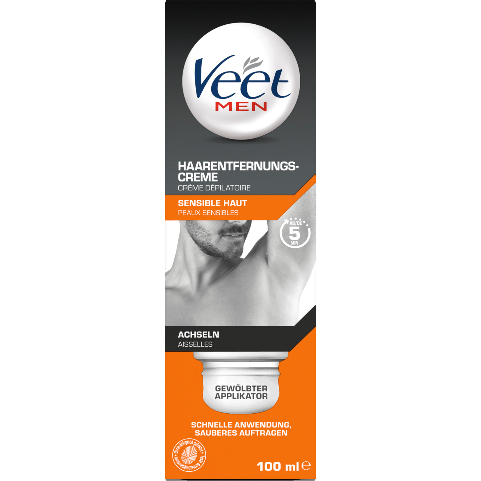 Veet Men Haarentfernungs-Creme Achseln 100 ml