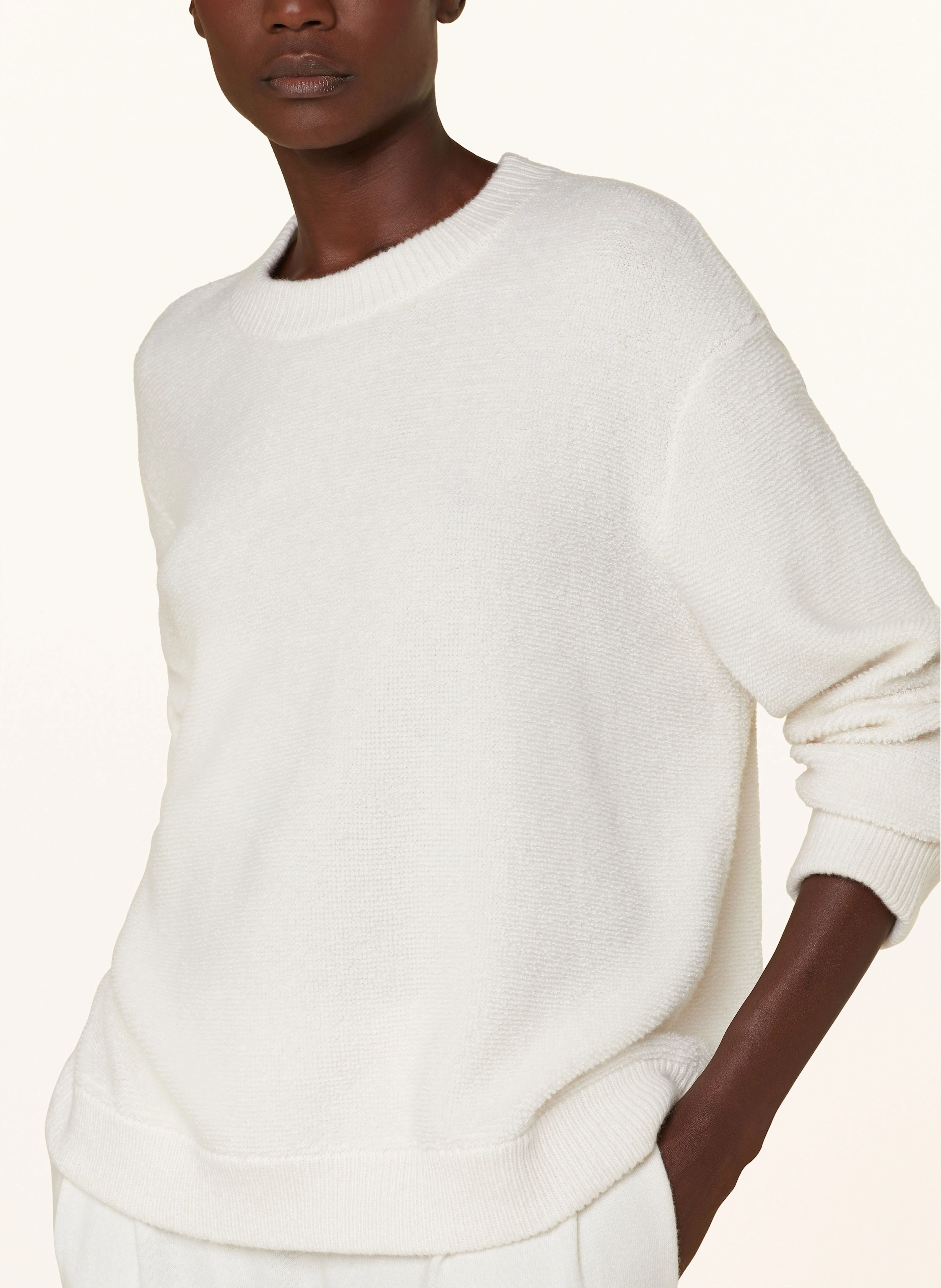 SMINFINITY Bouclé-Pullover aus Cashmere