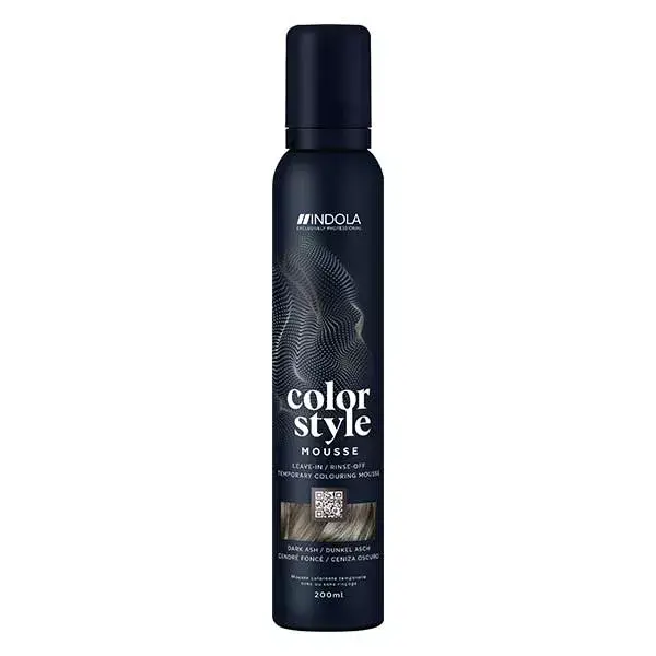 INDOLA COLOR STYLE MOUSSE Cinza Escuro 200ml
