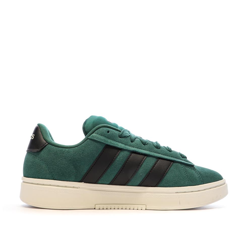 Adidas Baskets Vert Foncé Homme Adidas Grand Court Alpha