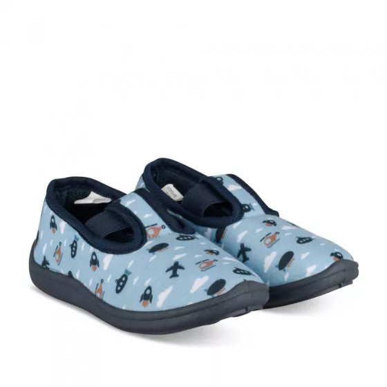 Chaussons BLEU CHARLIE & FRIENDS