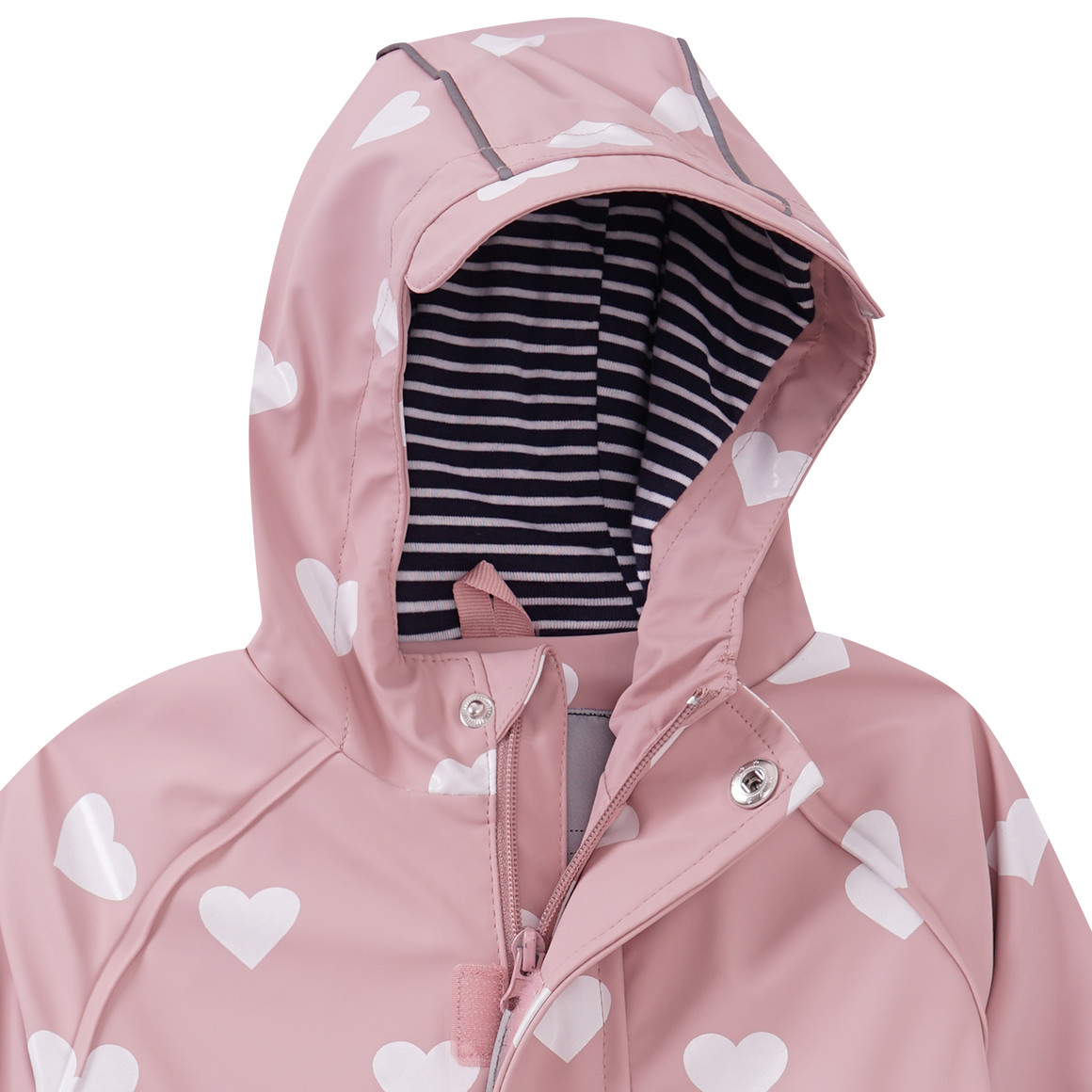 Topolino Mädchen Regenjacke mit Beschichtung rosa