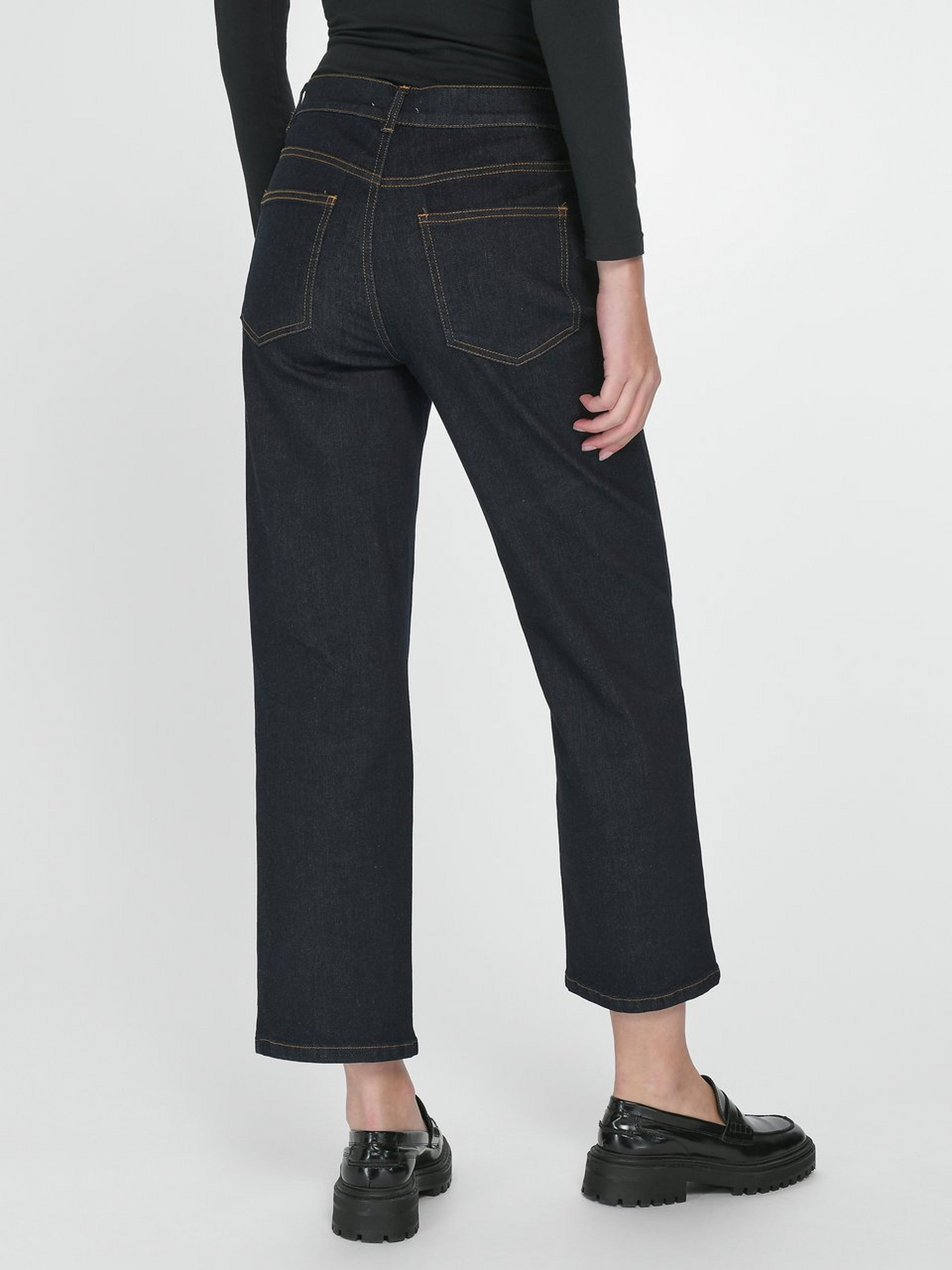 Knöchellange Jeans Straight Fit