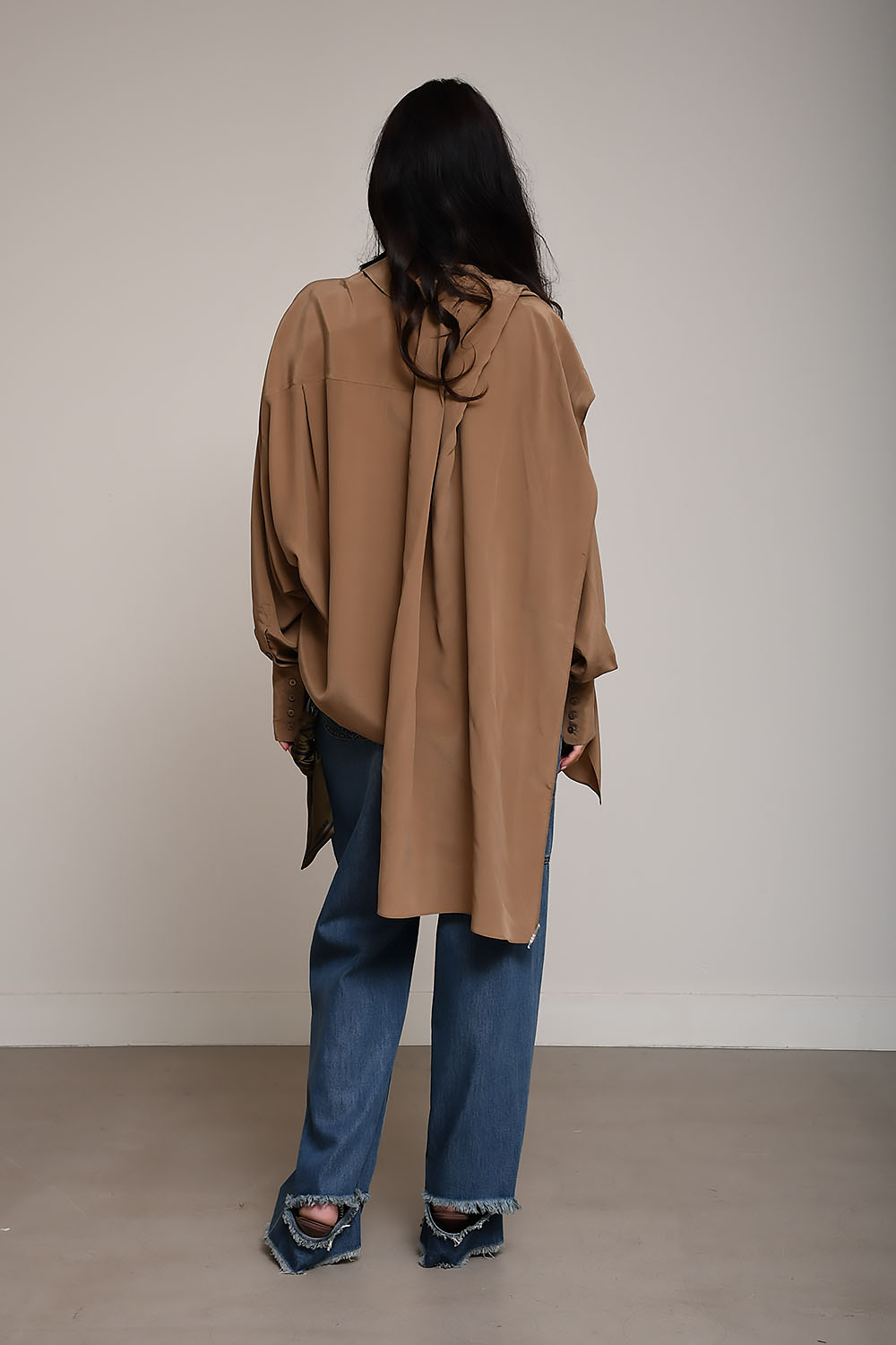 Georgia silk shirt