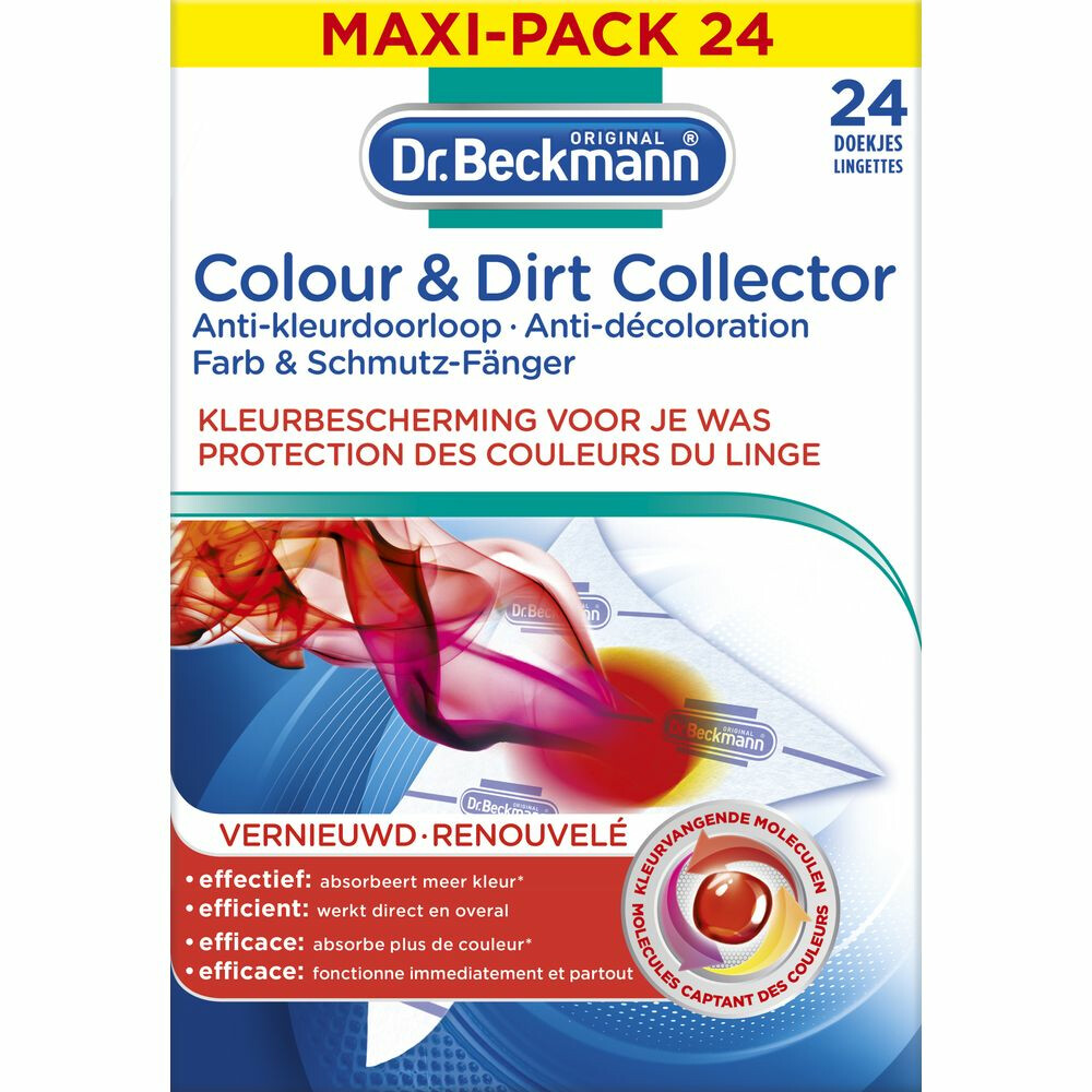 Dr. Beckmann Anti-Kleur Doorloopdoekjes24 stuks