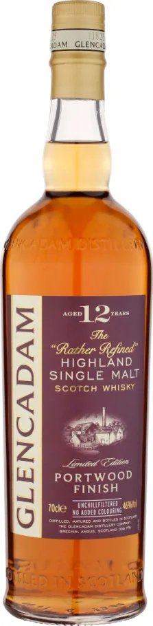 GLENCADAM 12 YEARS PORTWOOD FINISH 70CL