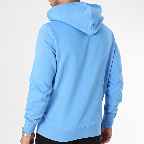 Sweat Capuche Flag Logo 4266 Bleu Clair