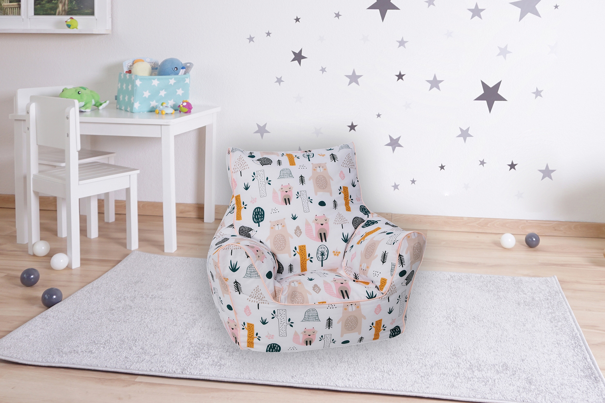 Knorrtoys® Sitzsack »Wildlife« für Kinder; Made in Europe