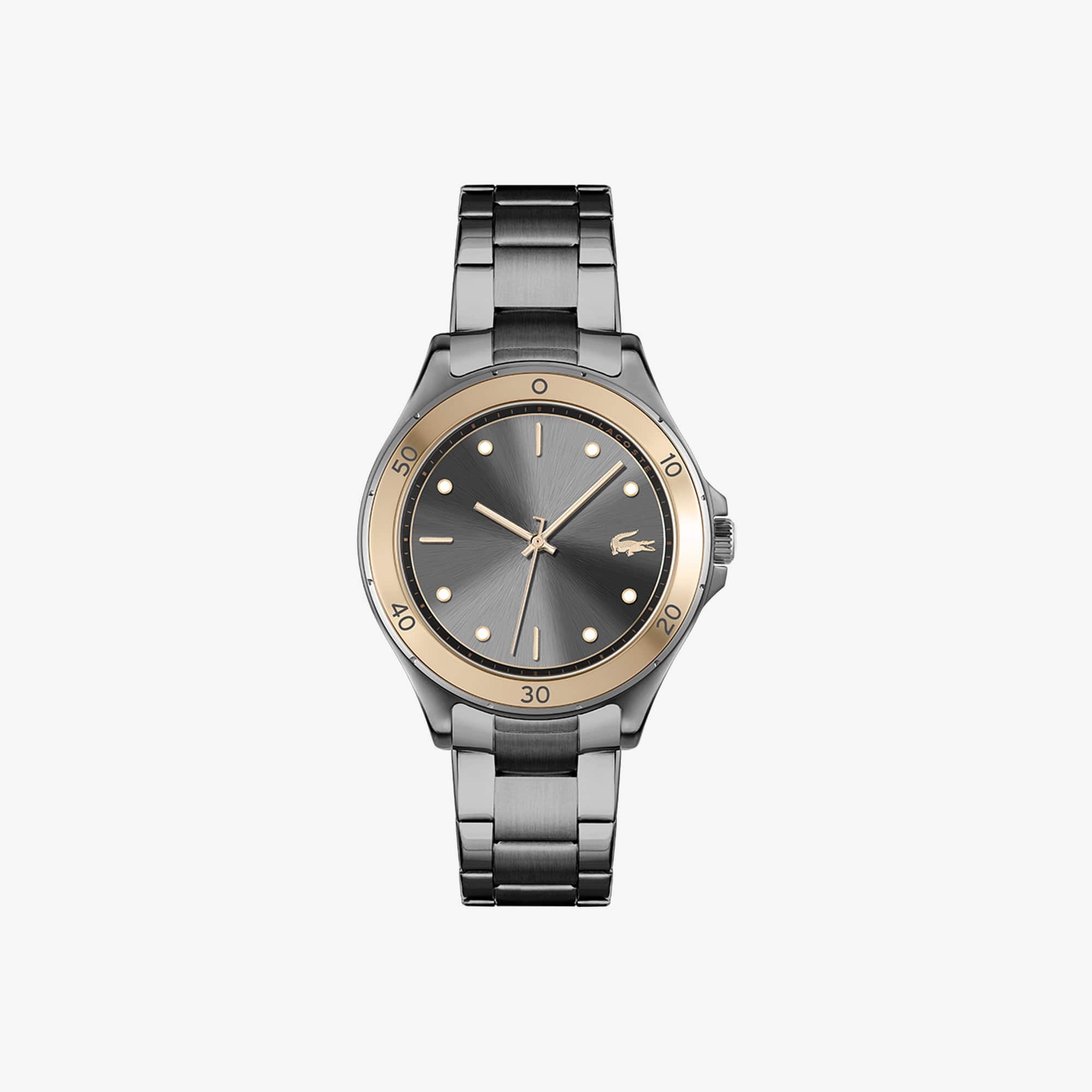 Montre femme 3 aiguilles Swing en acier Lacoste Montres - Blanc - Lacoste - Femme
