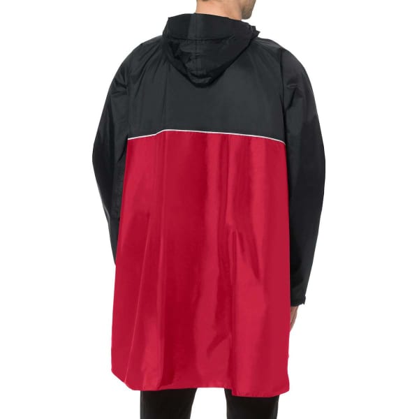 Veste vélo VAUDE VALERO PONCHO INDIAN RED