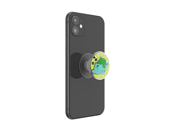 PopSockets Pokémon - Enamel Bulbasaur Nap, Grep, Flerfarget, Metall, Universell, 1 stykker, 38,8 mm