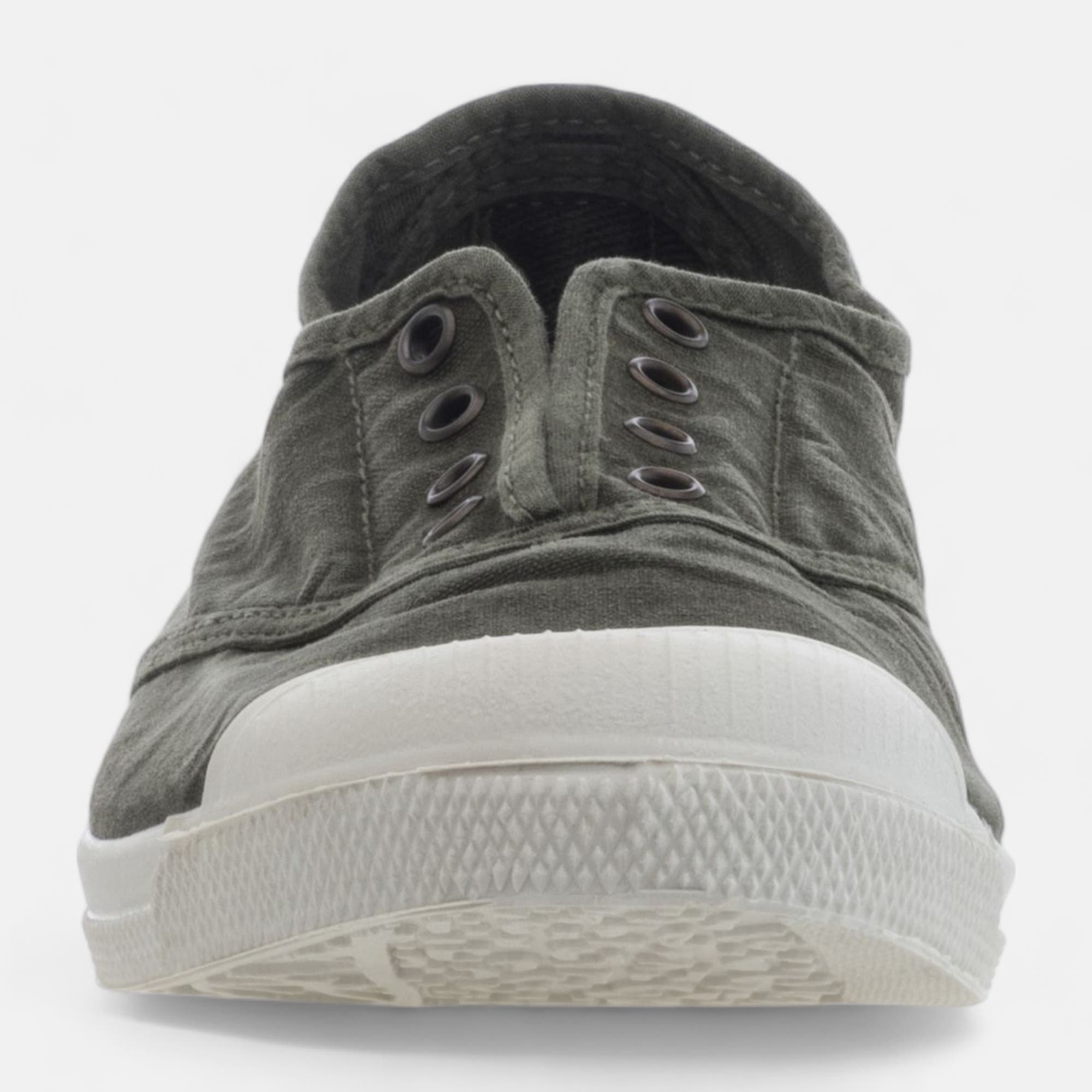 Baskets en toile Femme kaki