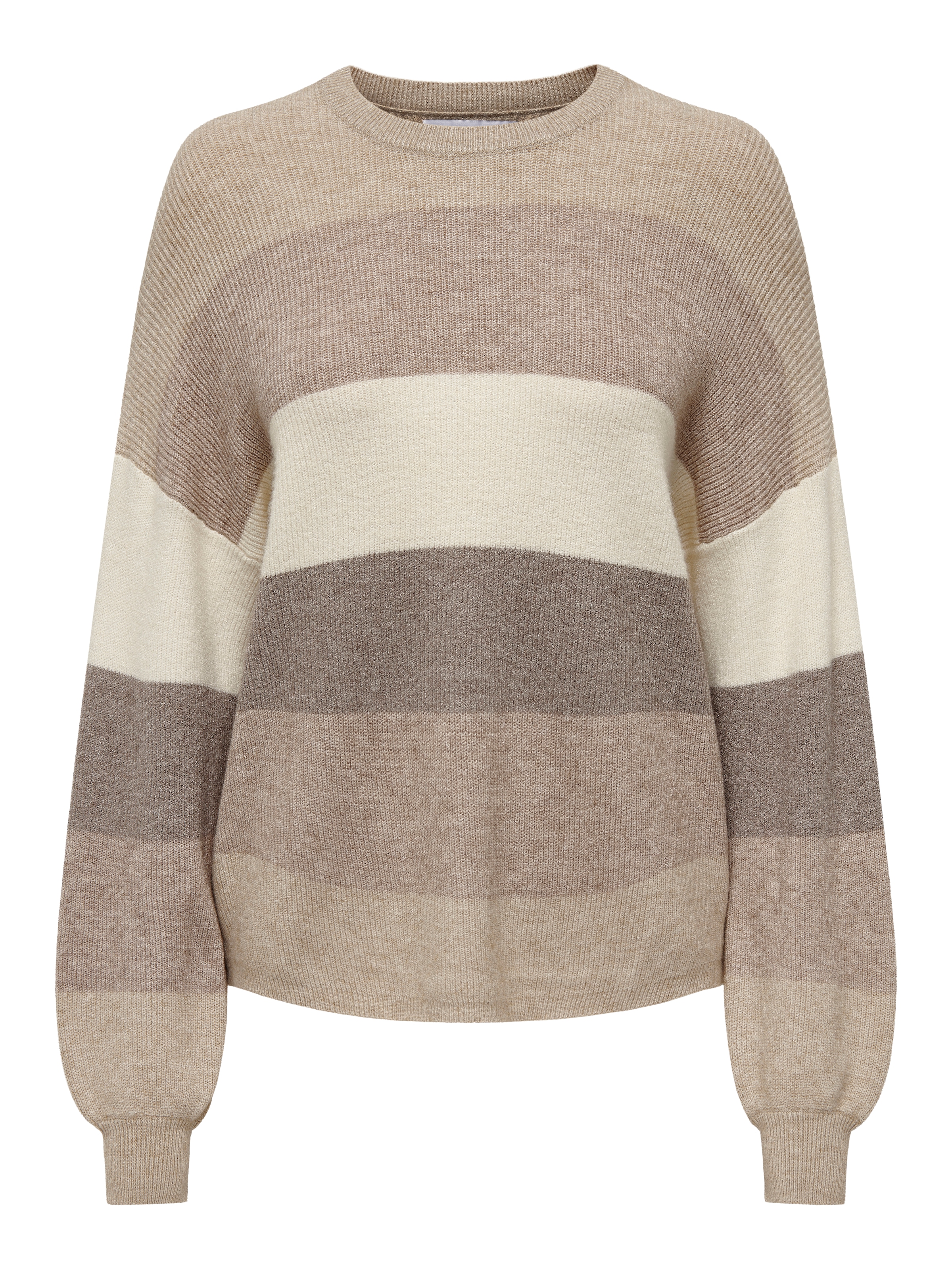 ONLY Strickpullover »ONLATIA L/S STRIPE PULLOVER KNT NOOS« mit Colorblock Design