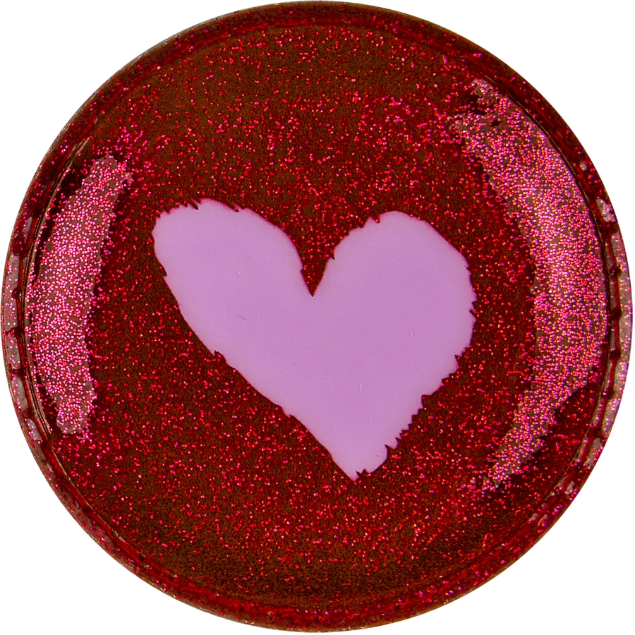 Scooli EasyFit Schulranzen-Set Glow-Edition Heartbeat